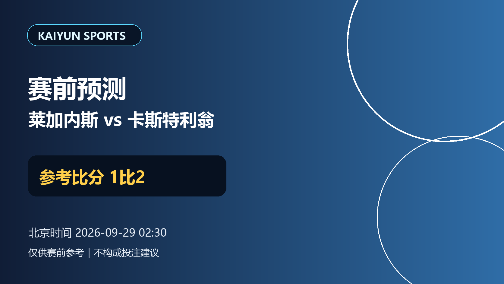 莱加内斯vs卡斯特利翁赛前预测:参考比分1比2配图