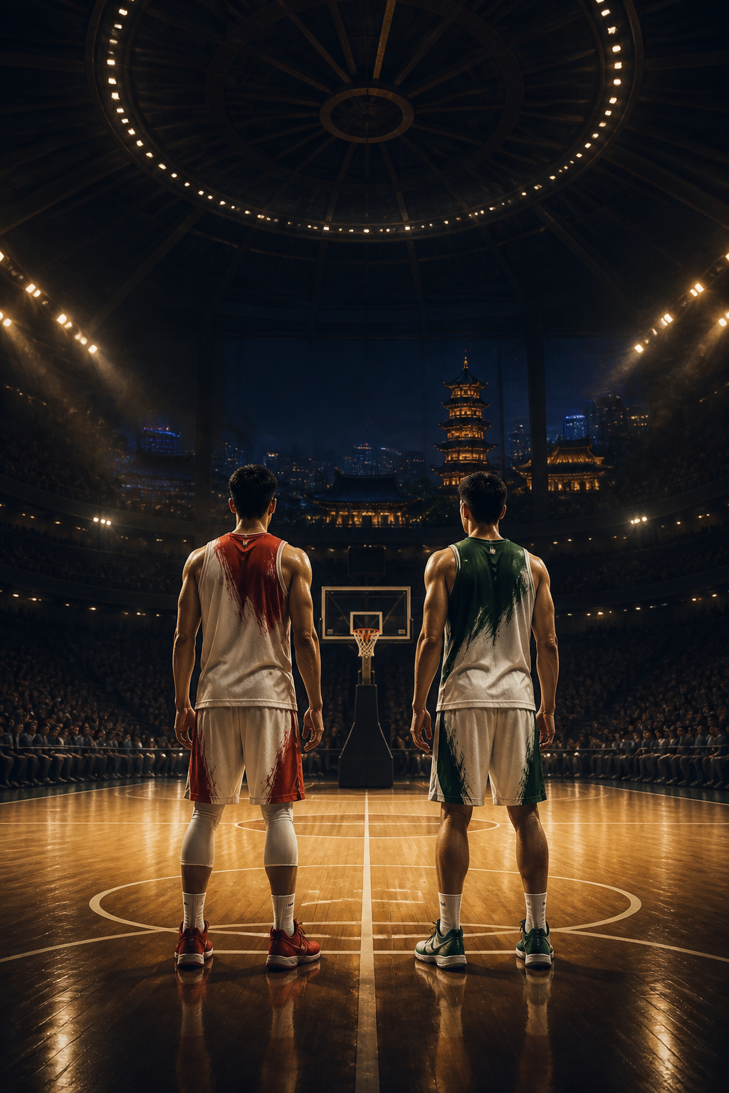 FIBA世亚预前瞻：中国男篮8月31日诸暨迎战黎巴嫩原创AI配图